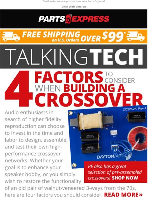 Jun 7, 2009 Tech Talk Audio Forum; If this is your first visit, be sure to check out the FAQ. . Parts express tech talk
